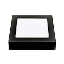 nobilé LED Aufbau-Panel FLAT 170 Q SCCT MP, IP44, eckig, 17 x 17cm, 10W (Multipower) 3000/4000/5700K, schaltbar, schwarz