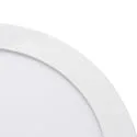 nobilé LED Aufbau-Panel FLAT 220 R SCCT MP, IP44, rund, Ø 22cm, 16W (Multipower) 3000/4000/5700K, schaltbar, weiß
