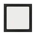 LED Aufbau-Panel FLAT 220 Q SCCT DIM C, IP44, eckig, 22 x 22cm, 16W 3000/4000/5700K, dimmbar, schwarz