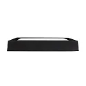 nobilé surface downlight LED PANEL FLAT 220 Q SCCT DIM C square, CCT Switch IP44, black dimmable