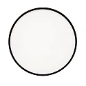 LED Aufbau-Leuchte WD 300 R MP BWM, IP44, Ø 30cm, 17/21W (multi) 3000/4000K 1800-2400lm 100°, schaltbar, schwarz