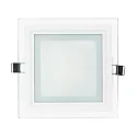 LED panel LED GLAS PANEL 160Q SCCT CCT Switch, dimmable