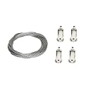 Seilabhängung (4er Set)Diffusorleuchten KS-N-DIF-xx, Länge 150cm, Stahl