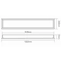 nobilé mounting frame LED PANEL, white