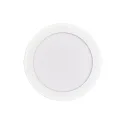 LED Einbau-Panel FLAT 130 R, IP20, Ø 17cm, 350mA (exkl. BG), dimmbar, 10W 3000K 930lm 120°, weiß