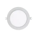 LED Einbau-Panel FLAT 130 R, IP20, Ø 17cm, 350mA (exkl. BG), dimmbar, 10W 3000K 930lm 120°, Titan matt