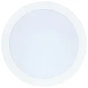 LED Einbau-Panel FLAT 130 R, IP44, Bad + Küche, rund, Ø 17cm, 350mA (exkl. BG), dimmbar, 11W 4000K 1000lm 120°, weiß