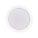 LED Einbau-Panel FLAT 190 R, IP20, Ø 22.5cm, 350mA (exkl. BG), dimmbar, 15W 4000K 1500lm 120°, weiß