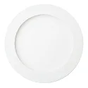 LED Einbau-Panel FLAT 190 R DTW, IP20, rund, Ø 22.5cm, 350mA (exkl. BG), 13W 2000-3000K 1400lm 120°, dim-to-warm, weiß