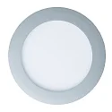 LED Einbau-Panel FLAT 190 R DTW, IP20, rund, Ø 22.5cm, 350mA (exkl. BG), 13W 2000-3000K 1400lm 120°, dim-to-warm, Titan matt