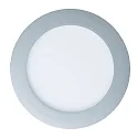 LED Einbau-Panel FLAT 300 R DTW, IP20, rund, Ø 29.5cm, 350mA (exkl. BG), 19W 2000-3000K 2130lm 120°, dim-to-warm, Titan matt