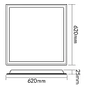 nobilé LED panel BACKLIGHT 62S UGR19 TUN BT, 30W 3000 | 6500K