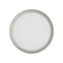 Ring für LED Multi Panel 300R IP44, nickel gebürstet