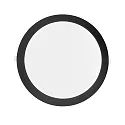 LED Panel BACKLIGHT 300 R SCCT LED Deckenleuchte, rund, 18W, 3000K, IP20, nicht dimmbar, schwarz