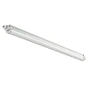 LED Feuchtraumleuchte SCCT, IP65 IK09, 120cm, 230V AC, 20/40W (multi) 4000/5700K 2400/4800lm 120°, PC / ABS,  grau