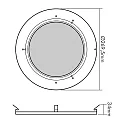 Zubehör für LED HIGH BAY 184/240 - Linse 90°