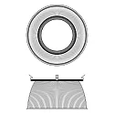 nobilé Accessories for LED HIGH BAY 184/240 - PMMA reflector 60°