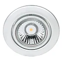 Einbaustrahler DOWNLIGHT C 3830, Ø 8.8cm, schwenkbar, Chrom matt