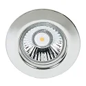 Einbaustrahler DOWNLIGHT C 1830, Ø 8cm, starr, Chrom