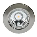 Einbaustrahler DOWNLIGHT C 1830, Ø 8cm, starr, schwarz-Chrom