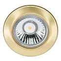 Einbaustrahler DOWNLIGHT C 1830, Ø 8cm, starr, Messing gebürstet