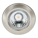 Einbaustrahler DOWNLIGHT C 1830, Ø 8cm, starr, Nickel gebürstet