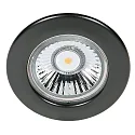 Einbaustrahler DOWNLIGHT C 1830, Ø 8cm, starr, schwarz