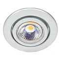 Einbaustrahler DOWNLIGHT C 3840, Ø 7cm, schwenkbar, Chrom matt