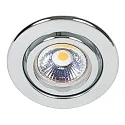 Einbaustrahler DOWNLIGHT C 3840, Ø 7cm, schwenkbar, Chrom