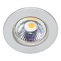 Einbaustrahler DOWNLIGHT C 3860, Ø 5.5cm, starr, Chrom matt