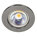 Einbaustrahler DOWNLIGHT C 3860, Ø 5.5cm, starr, schwarz-Chrom