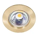Einbaustrahler DOWNLIGHT C 3860, Ø 5.5cm, starr, Messing gebürstet