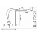 nobilé Zubehör für D 3830 / C 3830 / C 1830 - NV-Abstandhalter