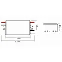 nobilé PWM-Dimmer-Modul „Dim To Warm“, IP20, 24V DC, 2 Kanäle (kaltweiß + warmweiß), max. 84W, SK3, SELV