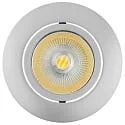 LED Downlight 5068 ECO FLAT SCCT DIM C, IP40, rund, 7.5W 2700/3000/4000K 38°, CRi >90, schwenkbar, dimmbar, Chrom matt