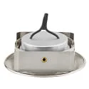 nobilé LED Downlight 5068 ECO FLAT SCCT DIM C, IP40, rund, 7.5W 2700/3000/4000K 38°, CRi >90, schwenkbar, dimmbar, Nickel gebürstet
