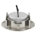 nobilé LED Downlight 5068 ECO FLAT SCCT DIM C, IP40, rund, 7.5W 2700/3000/4000K 38°, CRi >90, schwenkbar, dimmbar, Nickel gebürstet