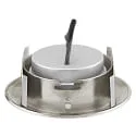 nobilé LED Downlight 5068 ECO FLAT SCCT DIM C, IP40, rund, 7.5W 2700/3000/4000K 38°, CRi >90, schwenkbar, dimmbar, Nickel gebürstet
