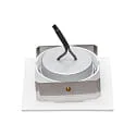 LED Downlight 5068Q ECO FLAT SCCT DIM C, IP40, eckig, 7.5W 2700/3000/4000K 38°, CRi >90, schwenkbar, dimmbar
