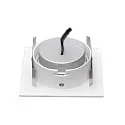 LED Downlight 5068Q ECO FLAT SCCT DIM C, IP40, eckig, 7.5W 2700/3000/4000K 38°, CRi >90, schwenkbar, dimmbar