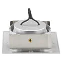 nobilé LED Downlight 5068Q ECO FLAT SCCT DIM C, IP40, eckig, 7.5W 2700/3000/4000K 38°, CRi >90, schwenkbar, dimmbar, Chrom matt