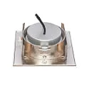 nobilé LED Downlight 5068Q ECO FLAT SCCT DIM C, IP40, eckig, 7.5W 2700/3000/4000K 38°, CRi >90, schwenkbar, dimmbar, Nickel gebürstet