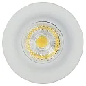 LED Einbaustrahler 5068 ECO FLAT blendfrei, 350mA, 8W 4000K 800lm 38°, CRi>90, dimmbar, Weiß matt