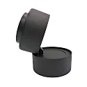 nobilé spot 9W DS round IP20, black matt dimmable