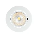LED Downlight 5068 ECO FLAT BIO, rund, 38°, 7,5W, 2700K, IP40, weiß matt