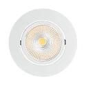 LED Downlight 5068 ECO FLAT TUN, rund, 38°, 6W, IP40, weiß matt