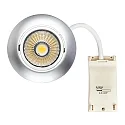 LED Downlight 5068 ECO DOB, rund, 38°, 8W, 4000K, IP40, dimmbar, chrom matt