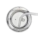 nobilé spot 5068 ECO DOB round IP40, chrome dimmable