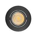 LED Downlight A 5068 T FLAT BIO, rund, 38°, 8W, 4000K, IP40, schwenkbar, dimmbar, schwarz matt