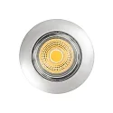 LED Aufbaudownlight A 5068 BIO, rund, 38°, 9,5W, 5000K, IP40, dimmbar, chrom